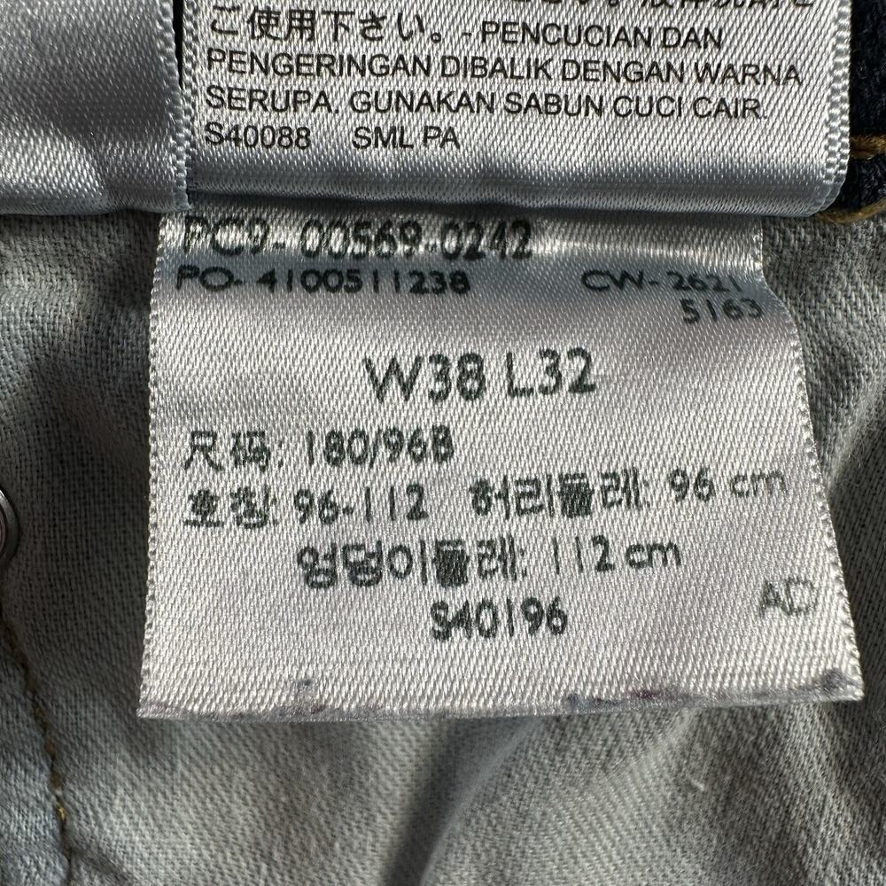 Levi's 569 LOOSE FIT STRAIGHT LEG Mens Size 39x29.5 Blue Jeans Denim Pants - Picture 11 of 11